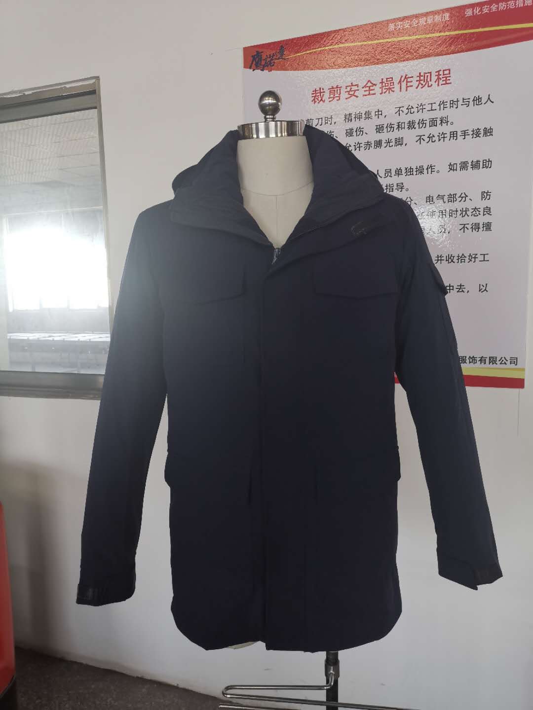 蘇州百科機電沖鋒衣工作服定做款式